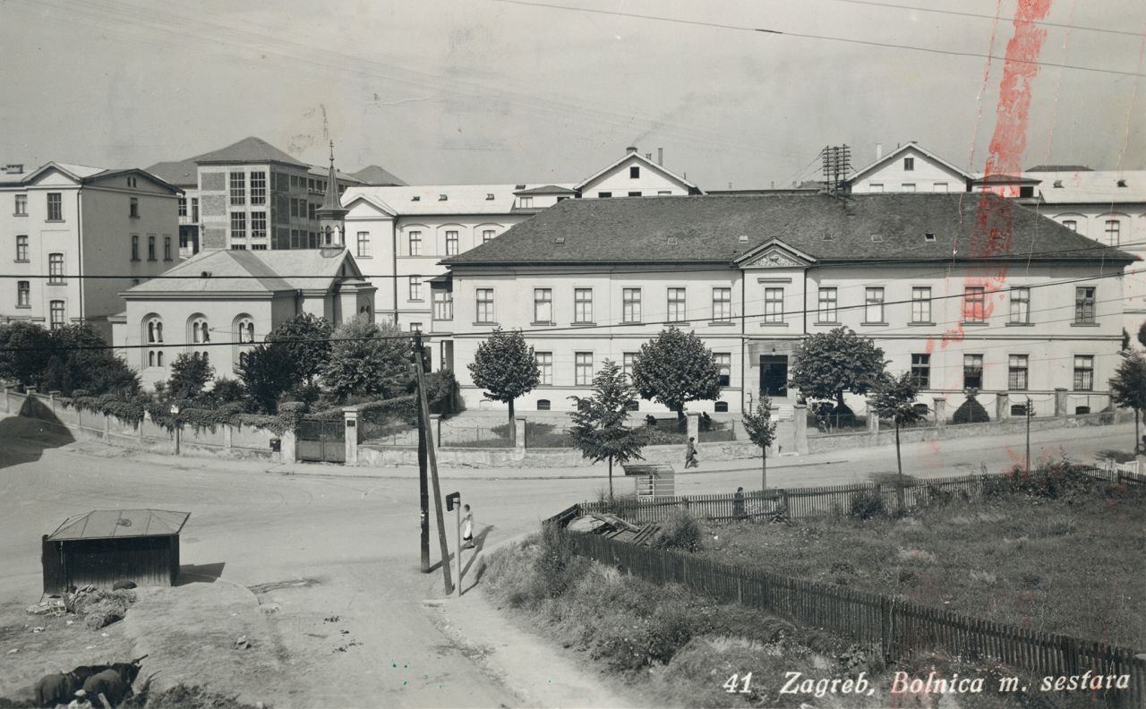 Bolnica Milosrdnih sestara, Vinogradska cesta, oko 1935. godine